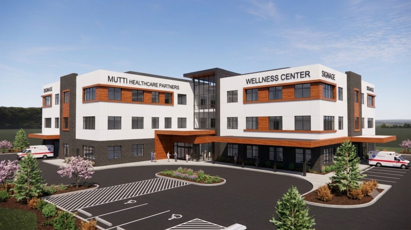 Healthcare wellness center MEP engineering design